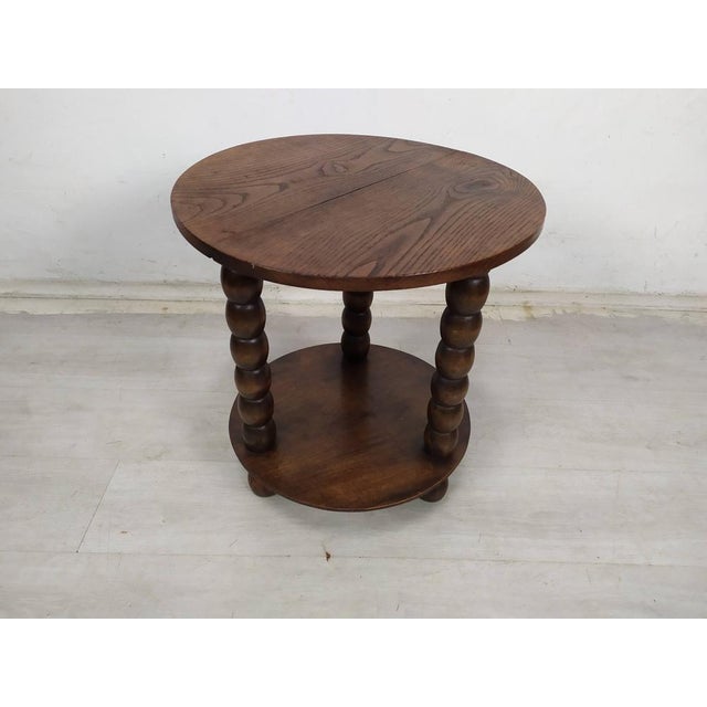 Brutalist Side Table attributed to Charles Dudouyt, 1930s, in Good conditions. Designed 1920 to 1949 This piece is...