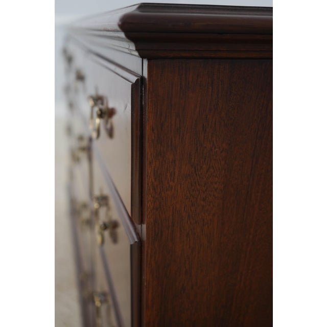 Link Taylor Heirloom Mahogany Long Dresser For Sale - Image 11 of 18