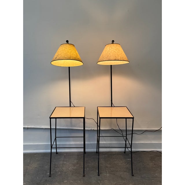 Mid-Century Modern 1950s Pair of Verplex Style Side Tables For Sale - Image 3 of 14