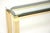 1970s Vintage Italian Brass and Glass Console Table, 1970 For Sale - Image 5 of 11