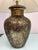 Metal Gilded Botanical Relief Table Lamp For Sale - Image 7 of 12