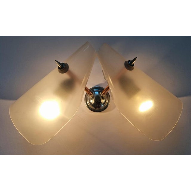 Large Mid-Century Wall Lamp in the style of Stilnovo, Italy, 1962 For Sale - Image 12 of 18