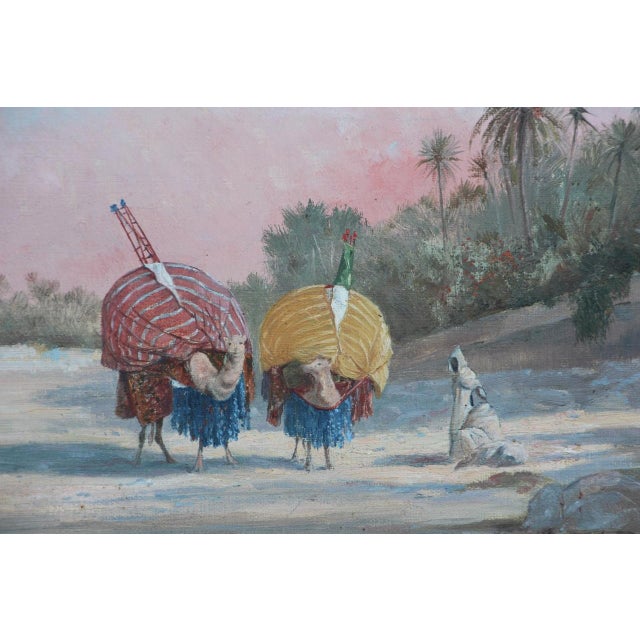 Fortunio, Hail by the River, 1800s, Oil on Canvas For Sale - Image 6 of 11