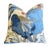 Early 21st Century G P & J Baker Nympheus Floral Botanical Linen Feather/Down Pillow 24" Square For Sale - Image 5 of 5