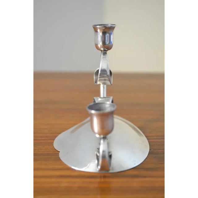 1960s Danish Candlestick from Chr. Jensen, 1960s For Sale - Image 5 of 8