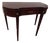 1990s Baker Furniture Neoclassical Style Mahogany Game Table For Sale