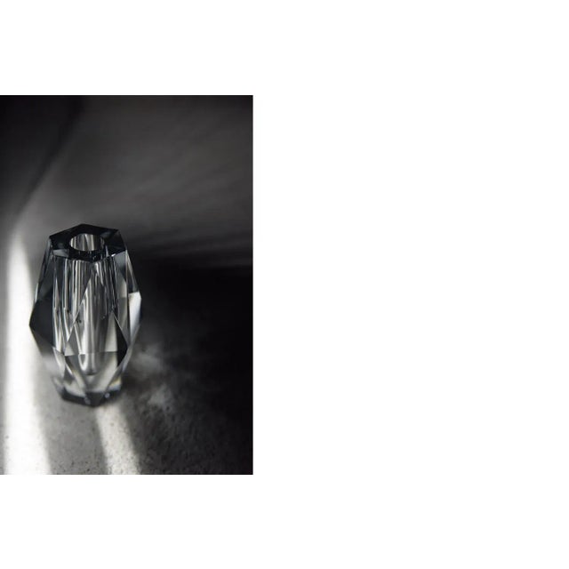 Blue Mid-Century Glass Vase by Asta Strömberg for Strömbergshyttan, 1960s For Sale - Image 8 of 14