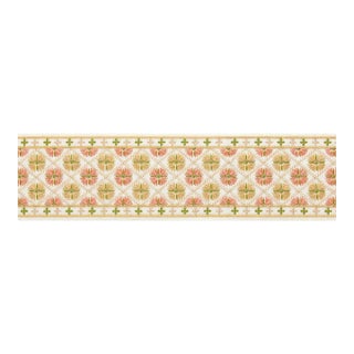 Sample - The House of Scalamandré Hansel Embroidered Tape Fabric, Citrus Twist For Sale