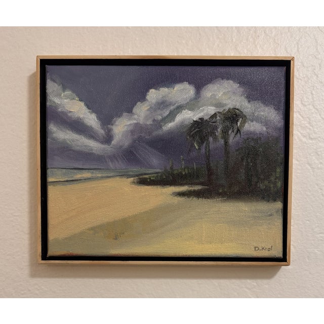 Landscape Oil Painting by Danka Krol For Sale - Image 4 of 7