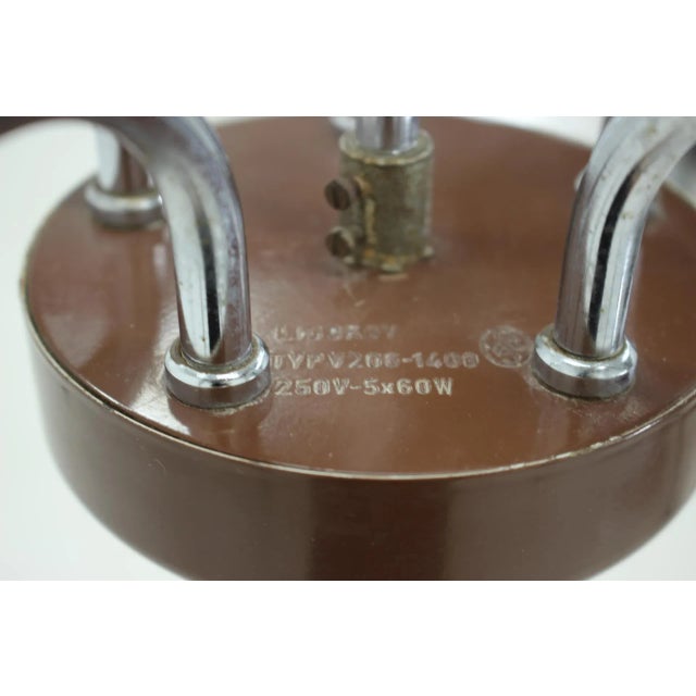 Large Mid-Century Chandelier from Lidokov, 1960s For Sale - Image 4 of 11