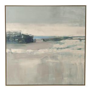 Late 20th Century Abstract Ocean Landscape Painting, 'Off the Path'
