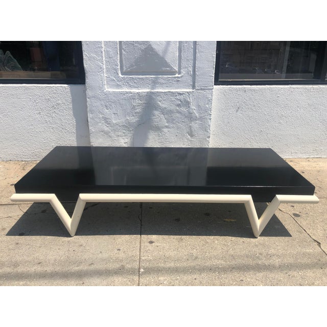 Vintage 1980s Post Modern Coffee Table Chairish