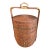 Vintage Chinese Three-Tier Wedding Basket in Handwoven Bamboo For Sale