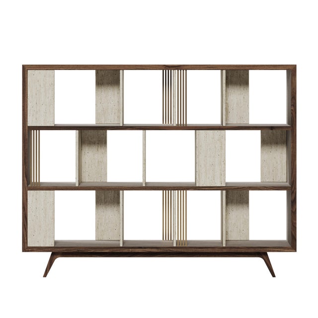 Metal Wordsworth Bookcase from Wood Tailors Club For Sale - Image 7 of 7