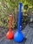 1960s Set of Two 1960s Empoli Encased Genie Bottles For Sale - Image 5 of 9