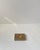 Red Art Deco Cigar Box in Brass and Enamel, 1930s For Sale - Image 8 of 9