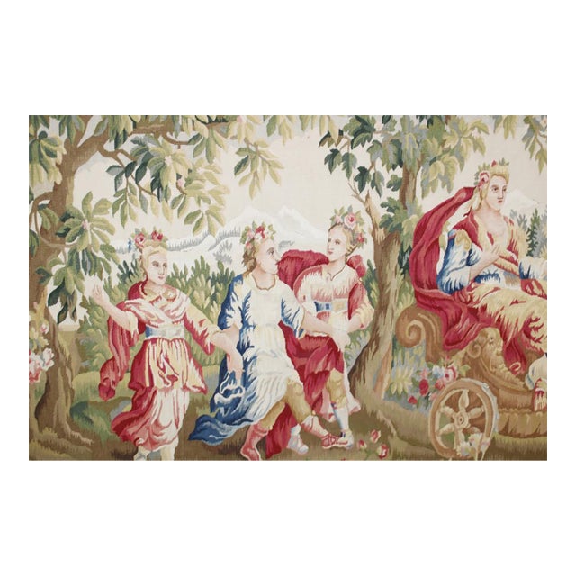 French Allegorical Tapestry For Sale