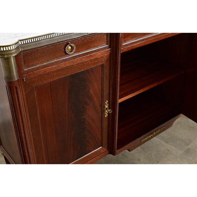 White French Vintage 20th Century Louis XVI Style Enfilade For Sale - Image 8 of 18