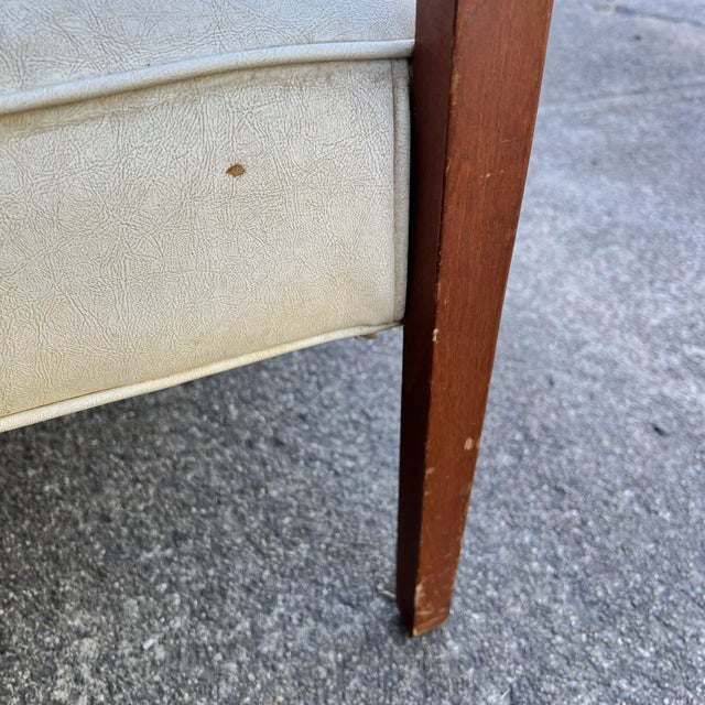 Marden Barrel-Shaped Walnut Occasional Accent Side Chair For Sale - Image 10 of 12