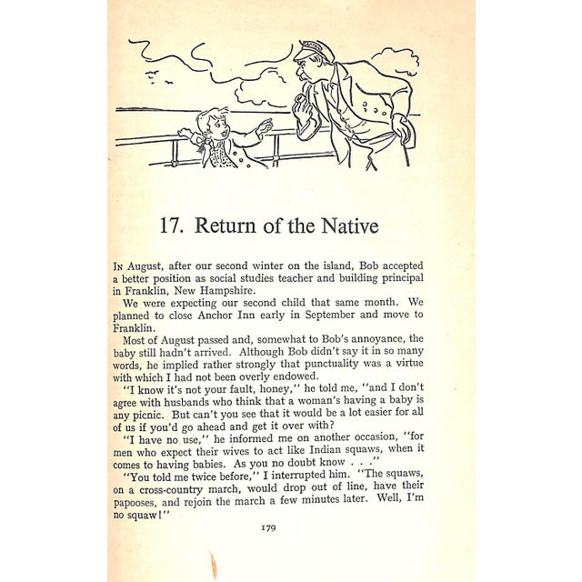 White "Inside Nantucket" 1955 Gilbreth, Frank B. Jr For Sale - Image 8 of 10