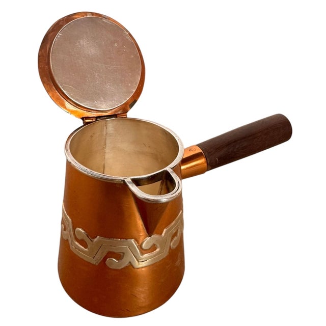 1960s Taxco Modernist Coffee and Beverage Service by Ana Núñez De Brilanti For Sale - Image 11 of 18