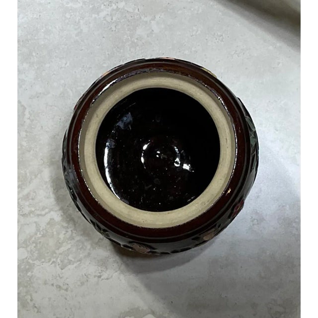 Vintage 1960s Ceramic Cookie Jar For Sale - Image 10 of 13