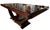 Art Deco Dining Table in Makassar Ebony and Black Lacquer with Gondola Base, 1930 For Sale - Image 6 of 18