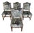Vintage Louis XIII Style Dining Chairs – Set of 4 For Sale