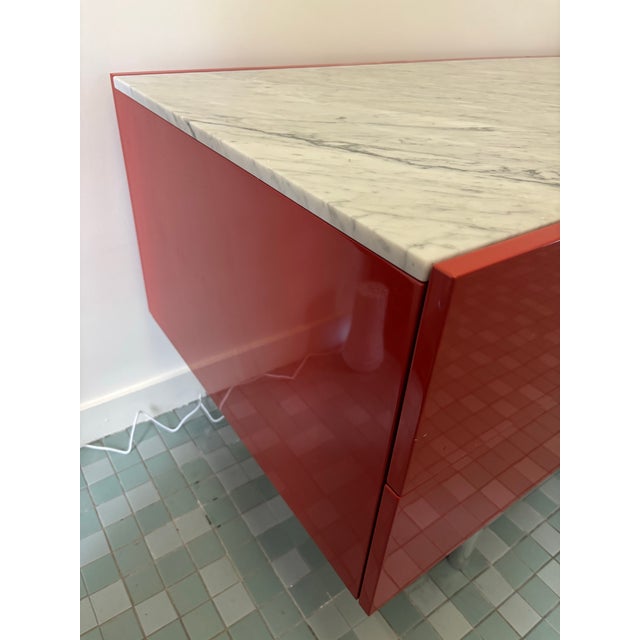 1990s Piero Lissoni for Cassina "Flat Series" Cabinet/ Credenza, Attributed For Sale - Image 9 of 12