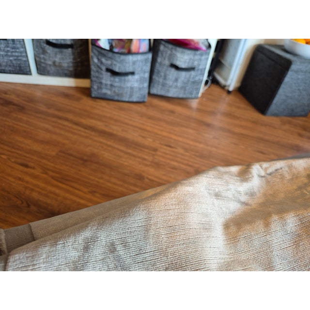 Scalamandre "Paddington" Striated Cotton Velvet- 5 Yards For Sale - Image 10 of 10