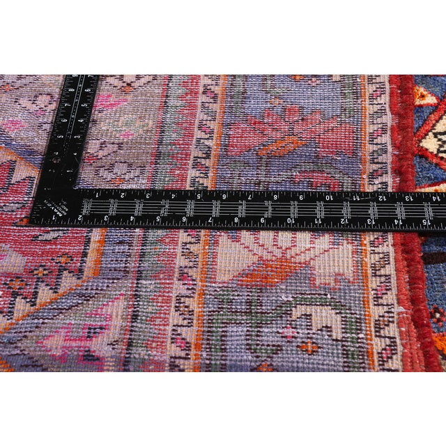 Textile Vintage Persian Shiraz Rug, 05'04 X 10'00 For Sale - Image 7 of 10