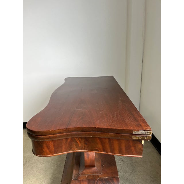Antique Entryway Foyer Hall Card Game Dining Table For Sale In Seattle - Image 6 of 11