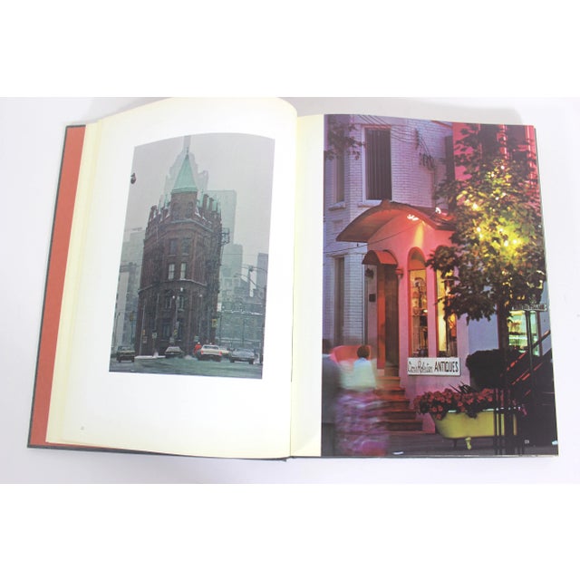 1970s 1977 Toronto Large Linen Cover Book For Sale - Image 5 of 10