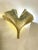 Scenographic wall sconce in brass, hand-made in Italy. a luxury piece of hight italian hand-craft. 2 bulbs. Exclusive...