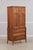 Mid-Century Modern Lane Walnut Mid Century Modern Gentlemens Chest Armoire For Sale - Image 3 of 18