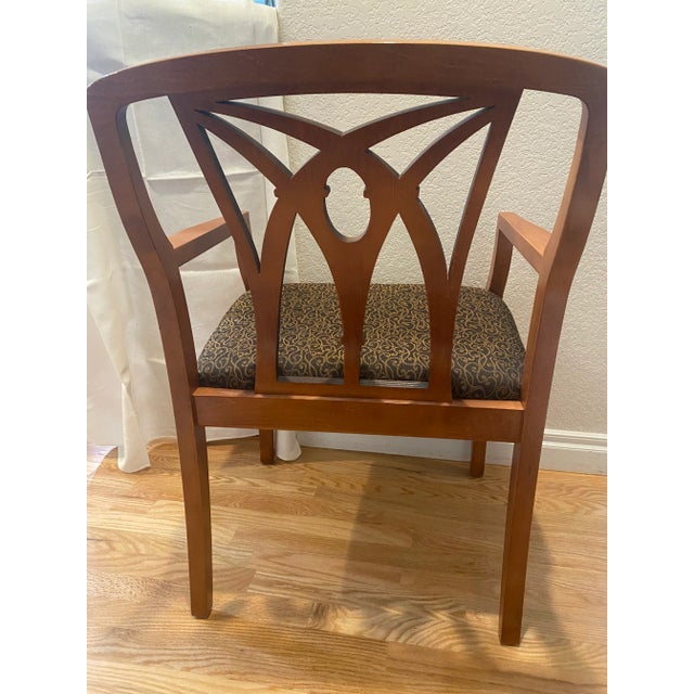 A Late 20th Century Stunningly Unique Paoli curved back and Intricately designed. A magnificent and Interestingly design....