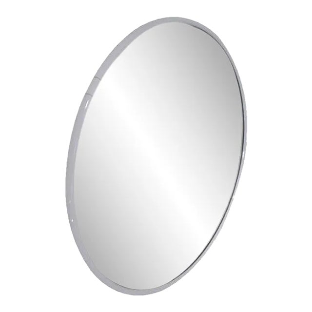 Vintage Mirror in Colored Iron, 1970s For Sale