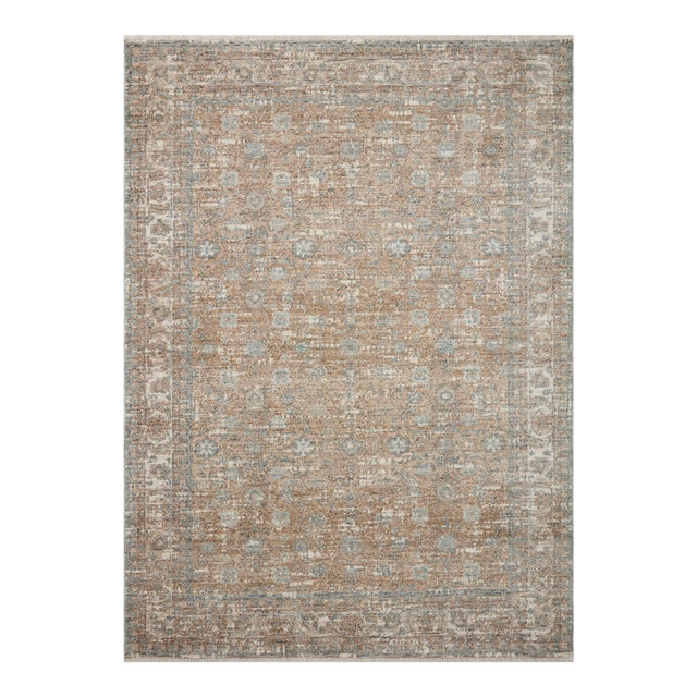 Angela Rose x Loloi Blake Rug Sand / Sky 7'-10" x 10'-2" Area Rug For Sale