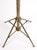 Vintage Mid Century Polished Brass Steel Coat Tree Rack For Sale In New York - Image 6 of 6
