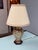 Abstract Ornate Porcelain Urn Table Lamp, Vintage For Sale - Image 3 of 12