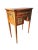 Vernis Martin Style Satinwood Inlaid and Mahogany Decorated Side Table For Sale - Image 4 of 11