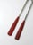 Green Vintage Painted Wooden Oars Pair For Sale - Image 8 of 11