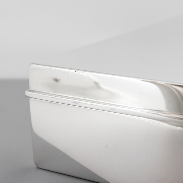 Silver Mid-Century Tiffany & Co. Sterling Silver Dresser or Table Box For Sale - Image 8 of 8