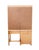 Dixie Furniture Campaigner Collection Walnut 46" Student Writing Desk W. Bookcase Hutch Top 767-532 / 767-543 For Sale - Image 12 of 15