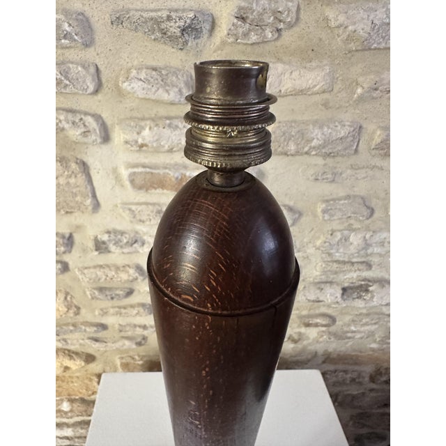 Art Deco Shell Lamp, 1940s For Sale - Image 6 of 17