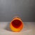 Arabia Heikki Orvola for Nuutajarvi Nottsjo Red and Black Art Glass Vase c.1960s For Sale - Image 4 of 7