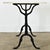 White French 19th Century Iron and Marble Bistro Table For Sale - Image 8 of 9