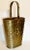 Metal Early 20th-Century English Embossed Gilt Brass Umbrella / Stick Stand For Sale - Image 7 of 12