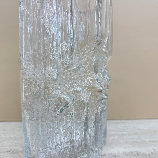 Vintage Glass Pinus Vase by Tapio Wirkalla for Iitalla, Finland, 1970s For Sale - Image 13 of 18