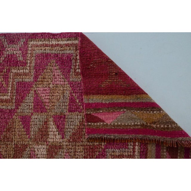 Mid 20th Century Anatolian Handknotted Decorative Rug For Sale - Image 4 of 10